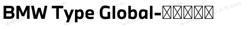 BMW Type Global字体转换